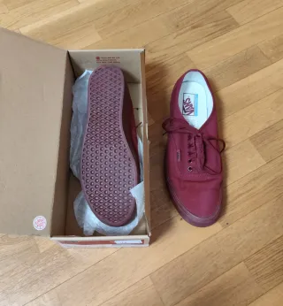 Zapatillas Vans Granates Originales