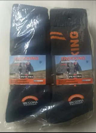 6 paia di calzini da trekking taglia 40-46