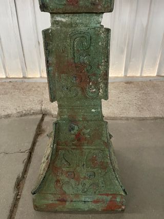 pareja copas Bronce Oriental 45x75