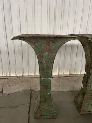 pareja copas Bronce Oriental 45x75