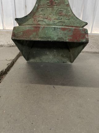 pareja copas Bronce Oriental 45x75