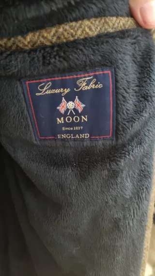 Parka lana y pelo Talla L