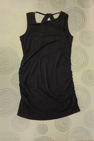 Vestido premamá negro