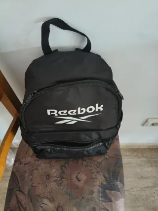 2 Mini mochila Reebok negra