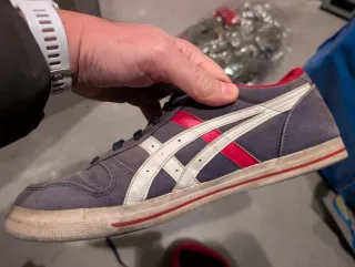 Onitsuka Tiger blu rosse tg 42