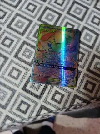 Carta Pokémon Venusaur y Snivy GX 249/236
