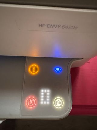 Impresora HP ENVY 6400e,no tiene cartuchos