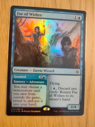Fae of Wishes FOIL MTG Carta Mágica