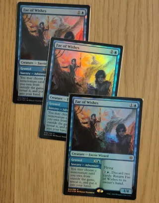 Fae of Wishes FOIL MTG Carta Mágica