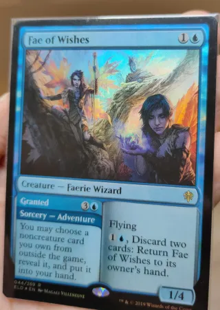 Fae of Wishes FOIL MTG Carta Mágica