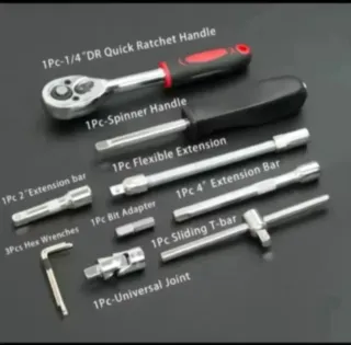 Maletín Caja Herramientas 46 Piezas