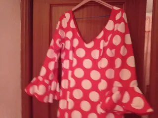 Traje de flamenca lunares. Está en perfecto estado