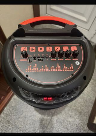 Coluna Bluetooth Karaoke OPUS