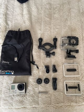 GoPro Hero3 Cámara Plata