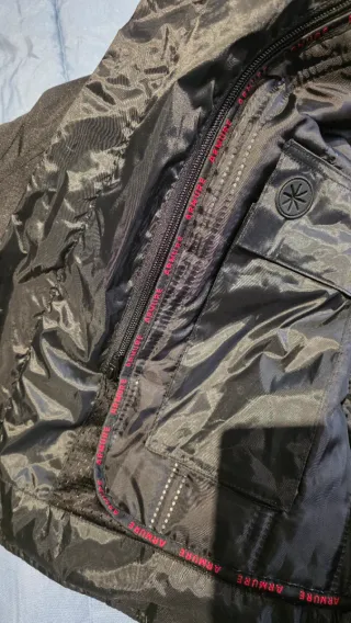 Chaqueta de moto ARMURE negra