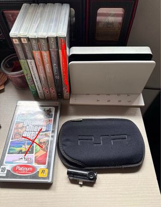 Sony PSP E1000 Street Negra