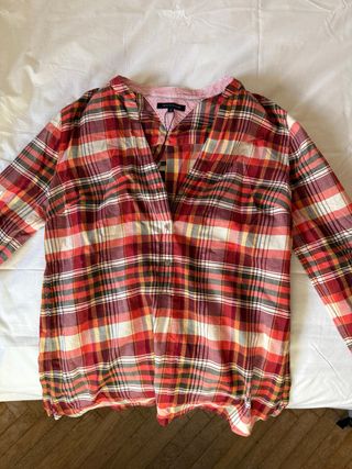 Camisa Tommy Hilfiger cuadros multicolor