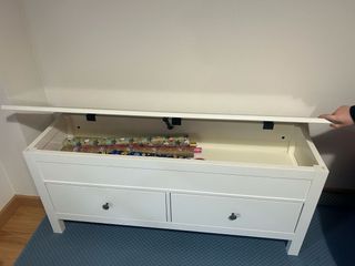 Banco almacenaje IKEA Hemnes blanco