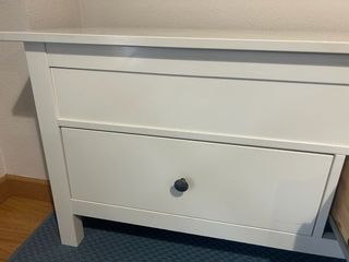 Banco almacenaje IKEA Hemnes blanco