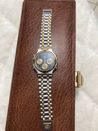 Orologio Gucci Chronograph Acciaio e Oro