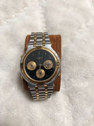 Orologio Gucci Chronograph Acciaio e Oro