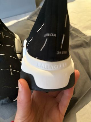 Zapatillas Balenciaga Negras y Blancas