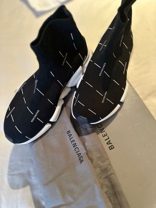Zapatillas Balenciaga Negras y Blancas