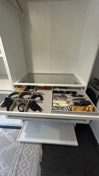 Vestidor modular blanco