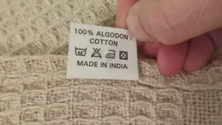 Manta/Sobrecama Beige