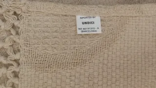 Manta/Sobrecama Beige