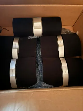 Altavoces Pioneer Negros y Plateados