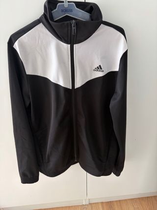 Sudadera Adidas Negra y Blanca Talla XS