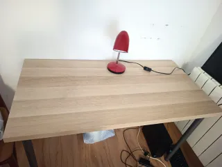 Escritorio de estudio madera y metal