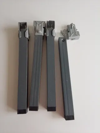 Patas somier cuadradas 31 cm (4 unidades)