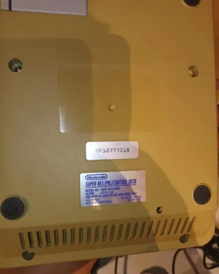 Super Nintendo Entertainment System PAL