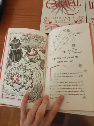 Saga libros caraval + novela spectacular