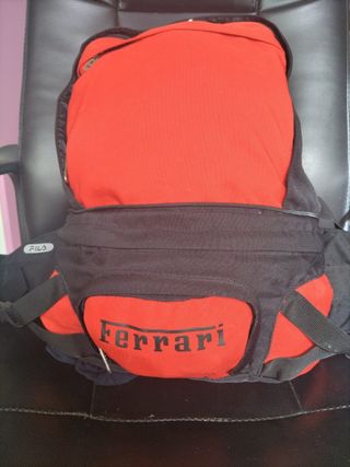Zaino Ferrari Fila Rosso/Nero