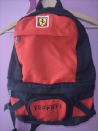 Zaino Ferrari Fila Rosso/Nero