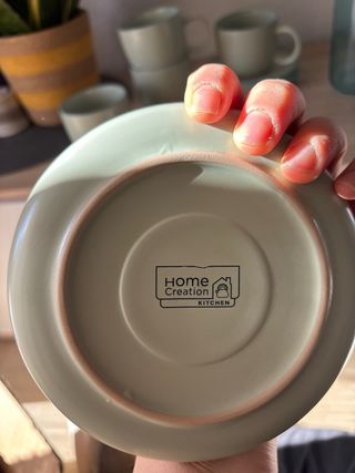 Set 4 Tazas Té Cerámica