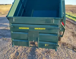 Remolque basculante doble eje 220x140