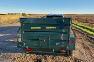 Remolque basculante doble eje 220x140