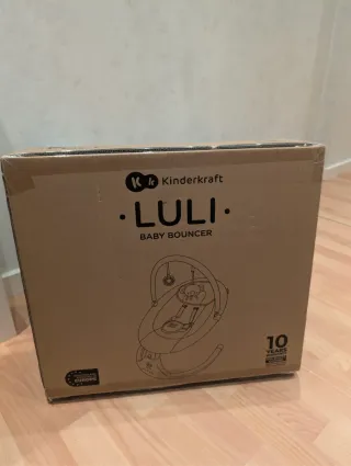 Hamaca eléctrica bebé Kinderkraft- con balancín