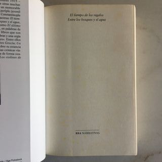 Fermor: El tiempo de los regalos/Entre los bosques