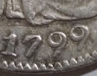 8 Reales Carlos IIII 1799