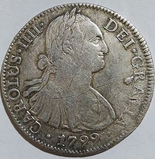 8 Reales Carlos IIII 1799