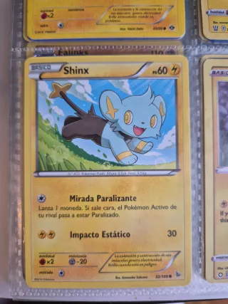 Evolución Shinx Luxio Luxray Cartas Pokémon