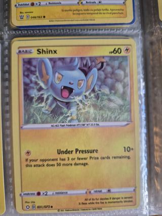 Evolución Shinx Luxio Luxray Cartas Pokémon