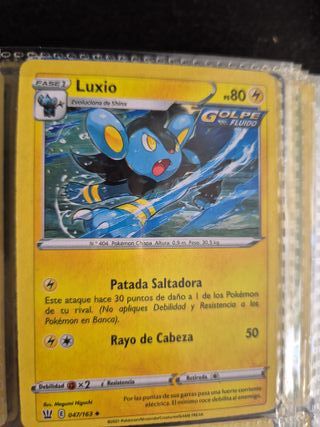 Evolución Shinx Luxio Luxray Cartas Pokémon