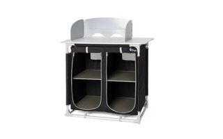 Mueble Cocina Berger 4 Compartimentos Negro