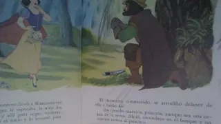 2 cintas y 7 tomos cuentos Walt Disney 1986 1987